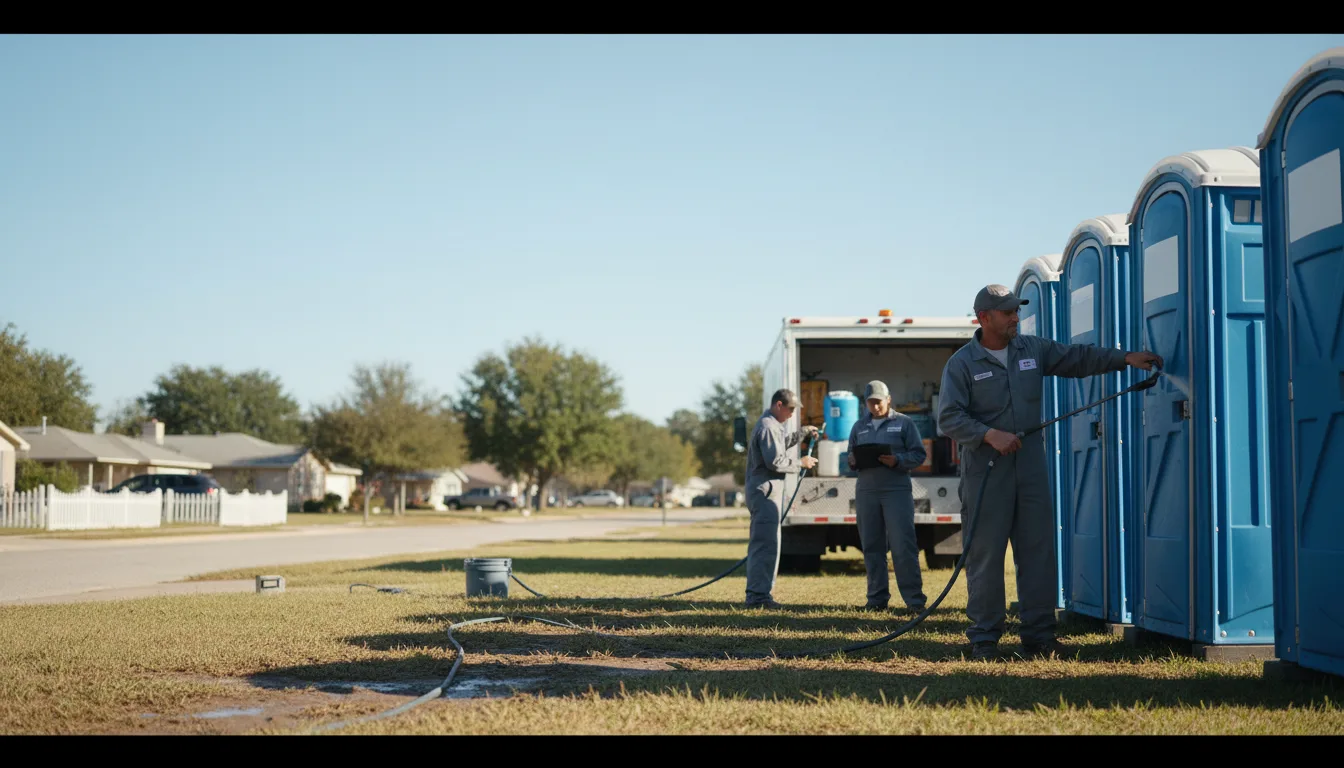 Long-Term Portable Toilet Rental in Ankeny, IA near me